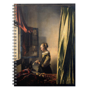 Vermeer - Girl Reading a Letter at an Open Window Notebook