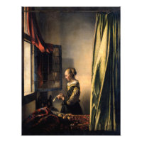 Vermeer - Girl Reading a Letter at an Open Window