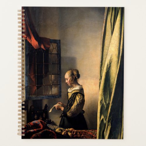 Vermeer _ Girl Reading a Letter at an Open Window Planner
