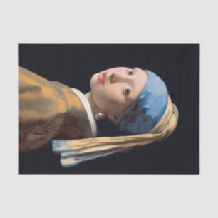 Vermeer Girl with Pearl Earring Tissue Paper