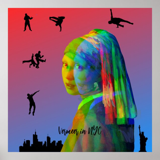 Vermeer in NYC Poster (Front)