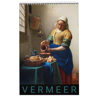 Vermeer Paintings Calendar
