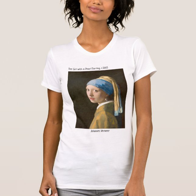 Vermeer Painting's T Shirt (Front)