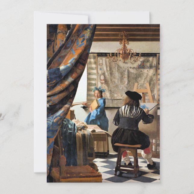 Vermeer - The Art of Painting Card (Front)