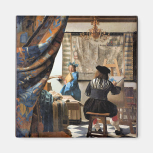 Vermeer - The Art of Painting Magnet