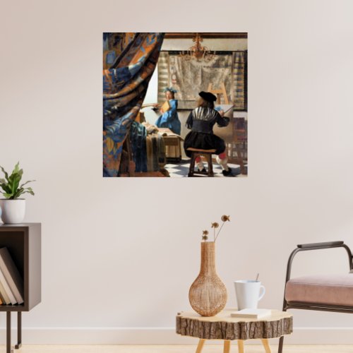 Vermeer _ The Art of Painting Poster