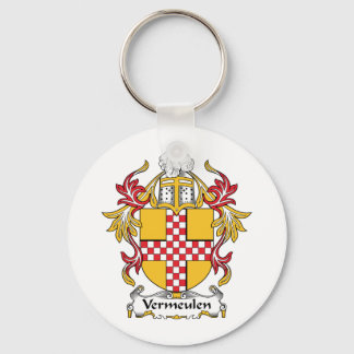 Vermeulen Family Crest Keychain
