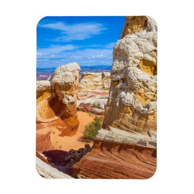Vermilion Cliff Rock Formations Magnet (Vertical)