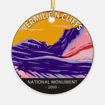 Vermilion Cliffs National Monument White Pocket  Ceramic Ornament