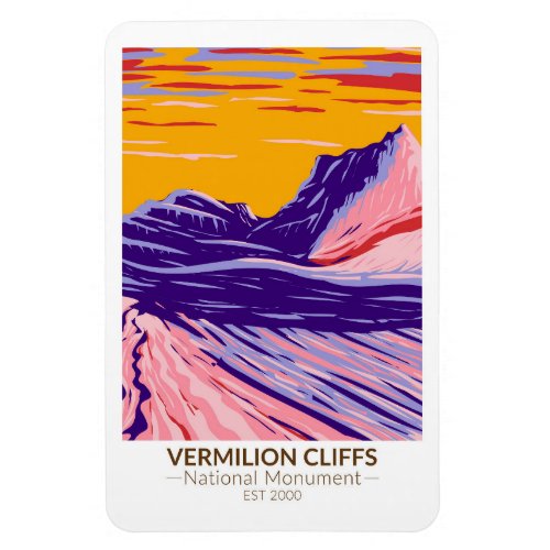 Vermilion Cliffs National Monument White Pocket Magnet