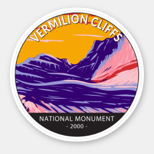 Vermilion Cliffs National Monument White Pocket Sticker