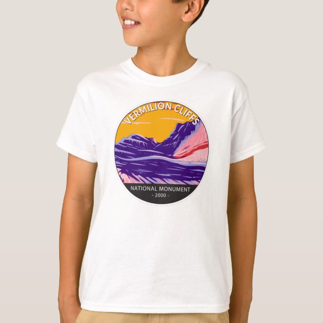Vermilion Cliffs National Monument White Pocket  T-Shirt (Front)