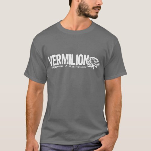 VERMILION  Mad Musky Logo T_Shirt