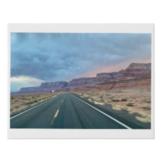 Vermillion Cliffs Faux Wrapped Canvas Print