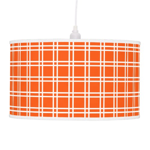 Vermillion Elegant Lattice at Emporiomoffa Hanging Lamp