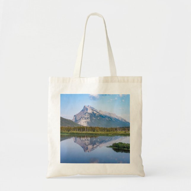 Vermillion Lakes Tote Bag (Front)