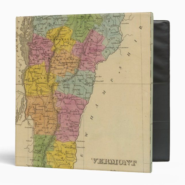 Vermont 3 ring binder (Front/Inside)
