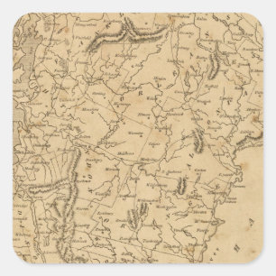 Vermont 5 square sticker