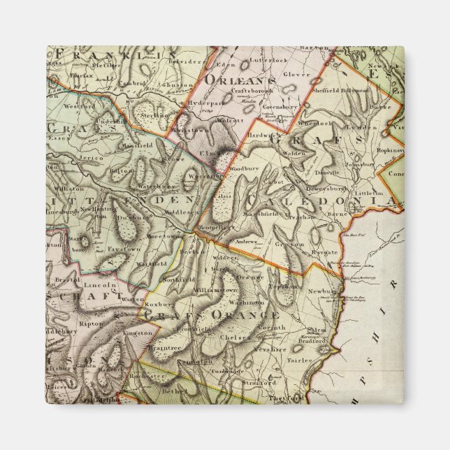 Vermont 6 magnet (Front)