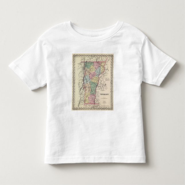 Vermont 6 toddler t-shirt (Front)