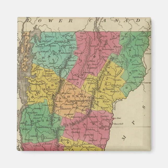 Vermont 9 magnet (Front)