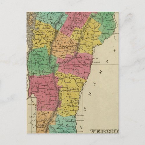 Vermont 9 postcard