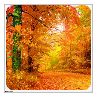 Vermont Autumn Nature Landscape Wall Sticker