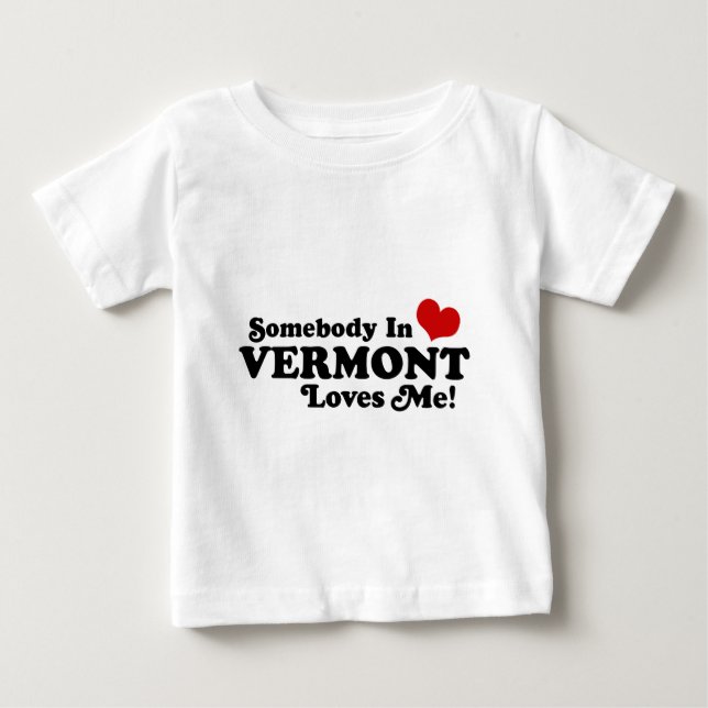 Vermont Baby T-Shirt (Front)