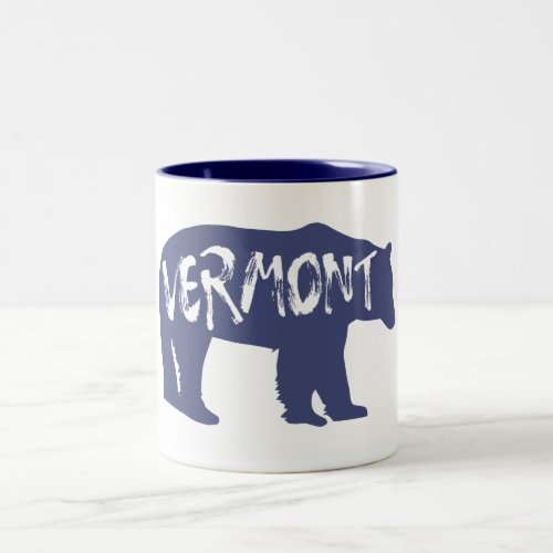 Vermont Bear Two_Tone Coffee Mug