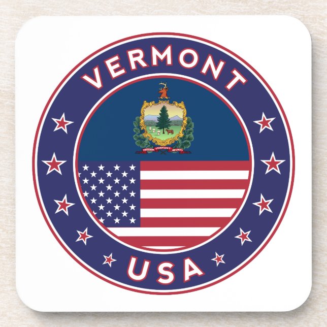 Vermont Beverage Coaster (Front)