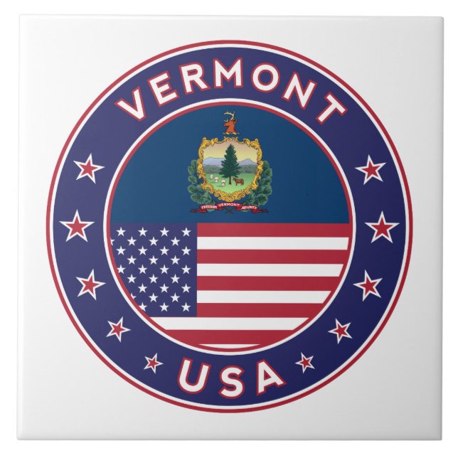 Vermont Ceramic Tile (Front)