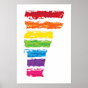 vermont color strokes poster