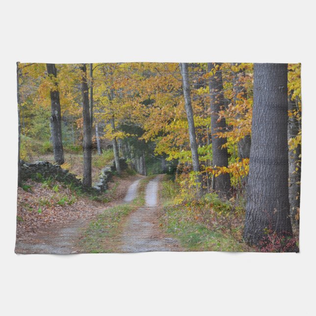 Vermont Country Path Towel (Horizontal)