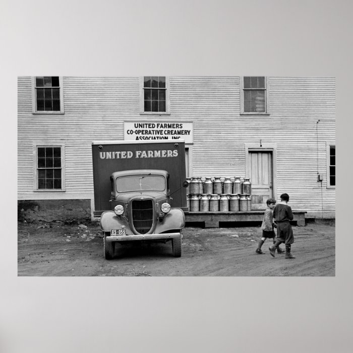 Vermont Dairy Co op, 1930s Posters