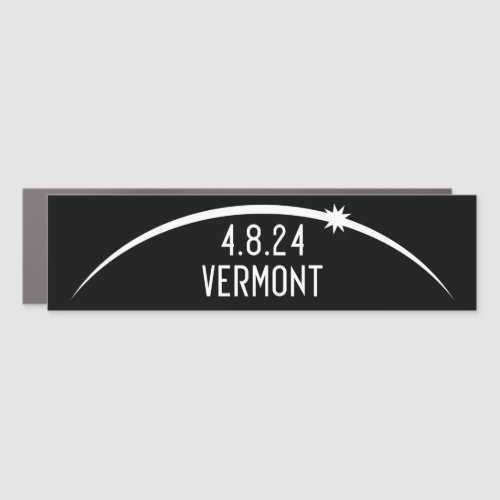 Vermont Eclipse Car Magnet