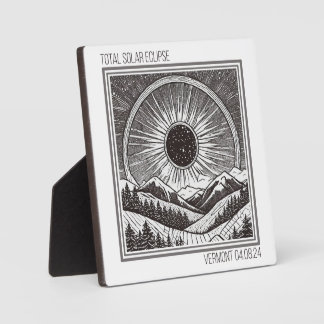 Vermont Eclipse Plaque