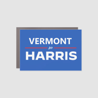 Vermont for Kamala Harris Car Magnet