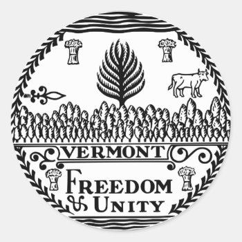 Vermont Great Seal by Dollarsworth at Zazzle