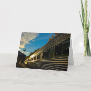 Vermont Green Mountain Flyer Greeting Card