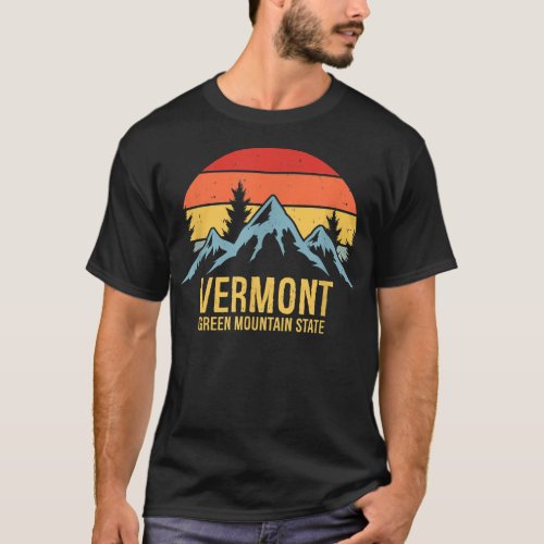 Vermont Green Mountain State T_shirt