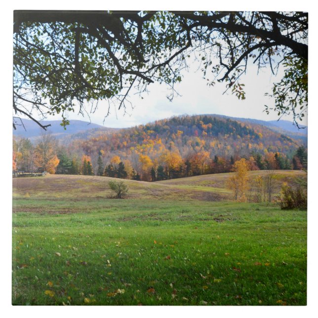 Vermont Hills Ceramic Tile (Front)