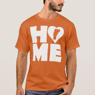 Vermont Home Heart State Tees T-Shirt