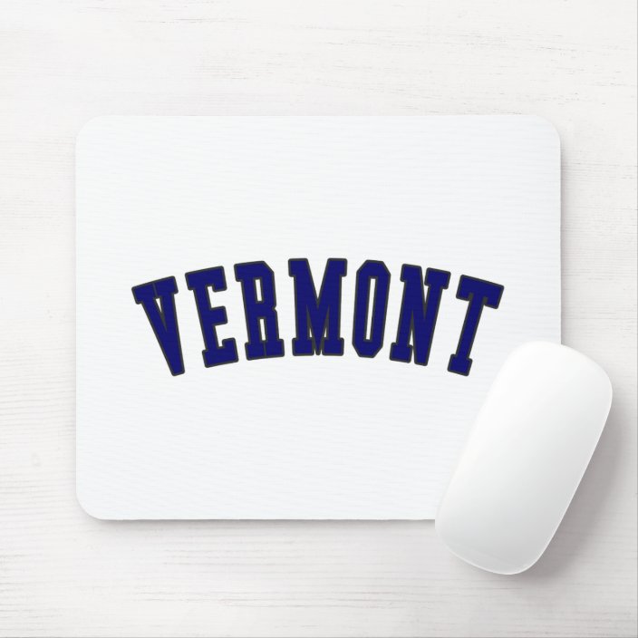 Vermont in state flag color Mouse Pad