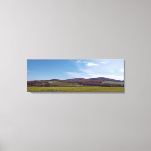 Vermont in Transition  Canvas Print