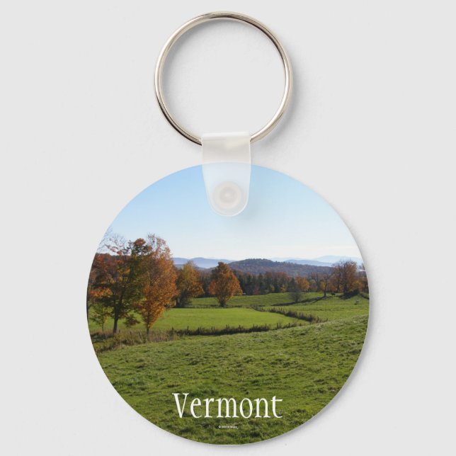 Vermont Keychain (Front)