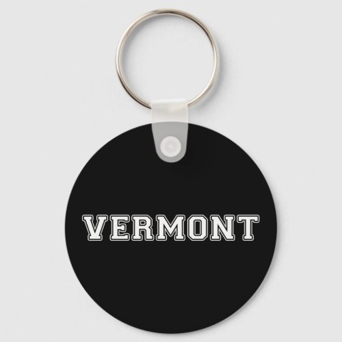 Vermont Keychain