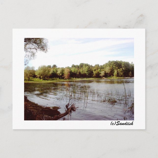 Vermont Lake Front Postcard (Front)