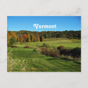 Vermont Landscape Postcard