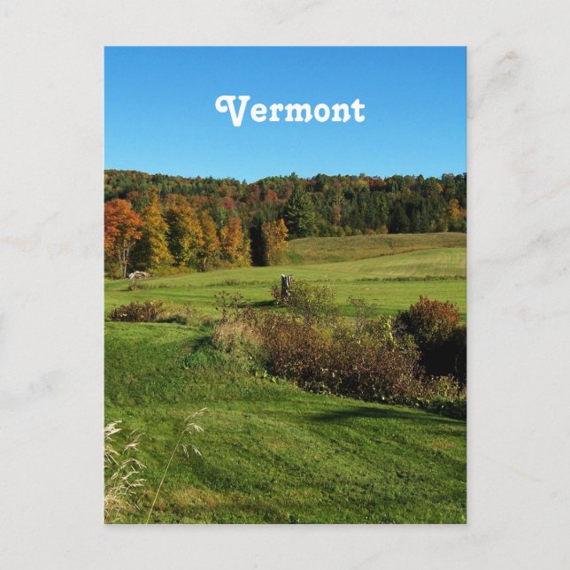 Vermont Landscape Postcard (Front)