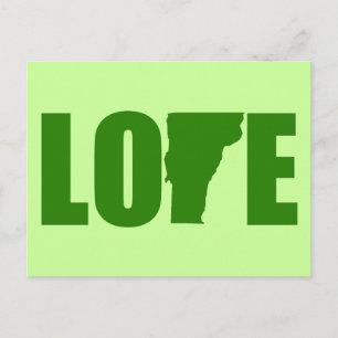 Vermont Love Postcard